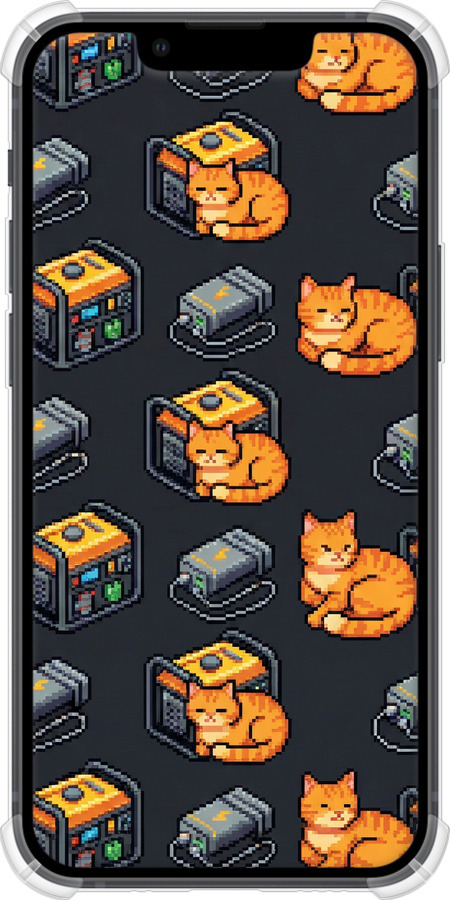 Силикон с усиленными углами чехол Autonomous Zone для Apple iPhone 13 Mini - 6771sp-2373 изображение 