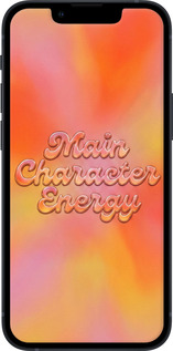 2D пластиковый чехол Aura Gradient Main Character Energy Aesthetic Y2K для Apple iPhone 13 Mini - 6783t-2373 изображение 
