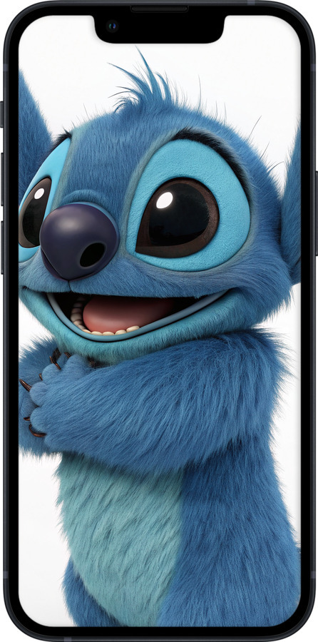 2D пластиковий чехол Стіч 1 для Apple iPhone 13 Mini - 6686t-2373 изображение 