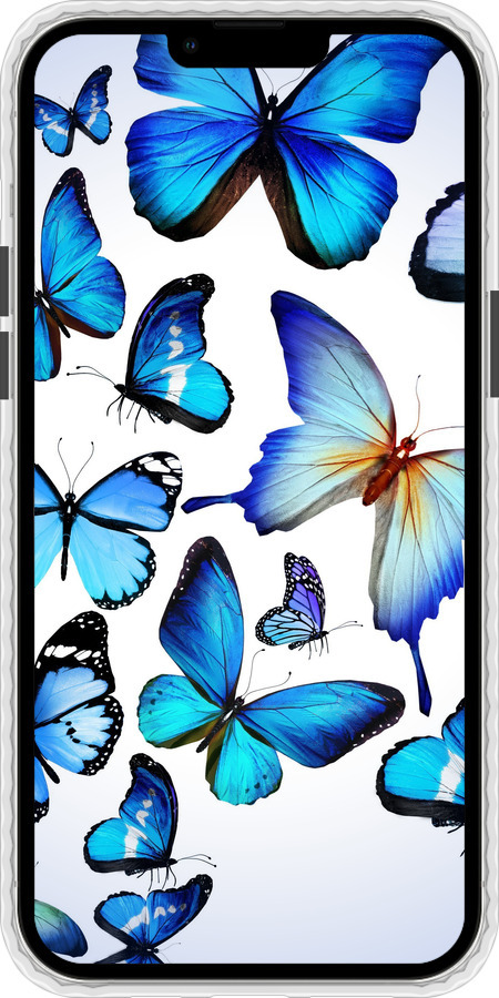 Чохол Bumper чехол Метелики для Apple iPhone 13 Pro Max - 6023pc-2371 изображение 