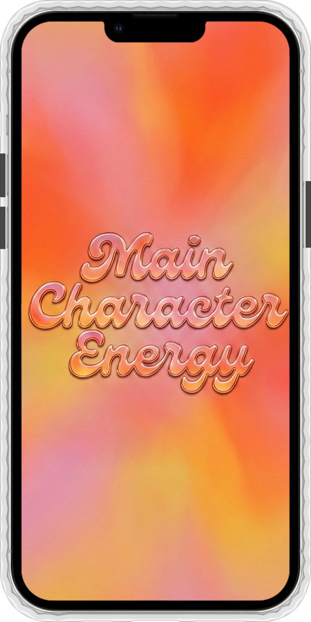 Чехол Bumper чехол Aura Gradient Main Character Energy Aesthetic Y2K для Apple iPhone 13 Pro Max - 6783pc-2371 изображение 