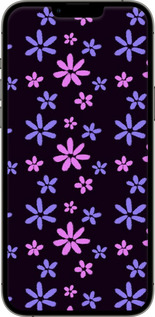 2D пластиковый чехол с  цветами для Apple iPhone 13 Pro Max - 6258t-2371 изображение 