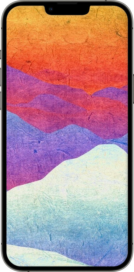 2D пластиковый чехол Горный закат для Apple iPhone 13 Pro Max - 6479t-2371 изображение 