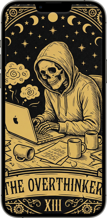 Силиконовый чехол The Overthinker для Apple iPhone 13 Pro Max - 6774u-2371 изображение 