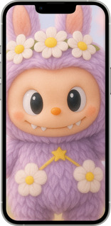 TPU чехол Лабубу 1 для Apple iPhone 13 Pro - 6709b-2372 изображение 