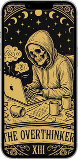 TPU чехол The Overthinker для Apple iPhone 13 Pro - 6774b-2372 изображение 