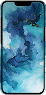 3D пластиковий матовий чехол Акварель для Apple iPhone 13 Pro - 6320m-2372 изображение 