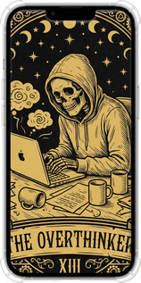 Силіконовий протиударний с посиленими кутами чехол The Overthinker для Apple iPhone 13 Pro - 6774sp-2372 изображение 