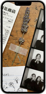 Силиконовый чехол Aesthetic Scrapbook Collage для Apple iPhone 13 Pro - 6773u-2372 изображение 