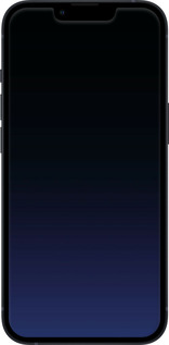 TPU чехол Градієнт у темно-синьому стилі для Apple iPhone 13 - 6542b-2374 изображение 
