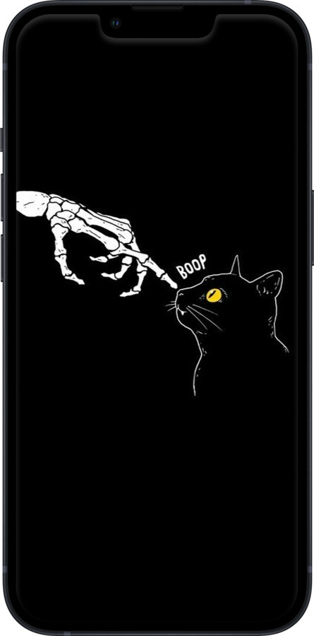 TPU чехол Кішка для Apple iPhone 13 - 6505b-2374 изображение 