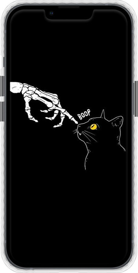 Чехол Bumper чехол Кошка для Apple iPhone 13 - 6505pc-2374 изображение 