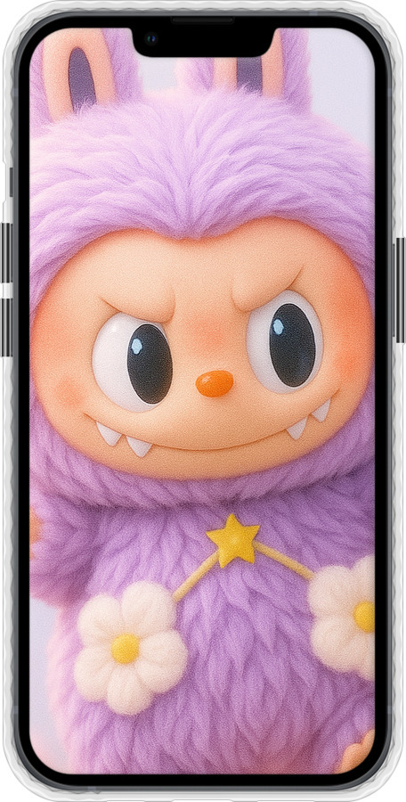 Чохол Bumper чехол Лабубу для Apple iPhone 13 - 6708pc-2374 изображение 