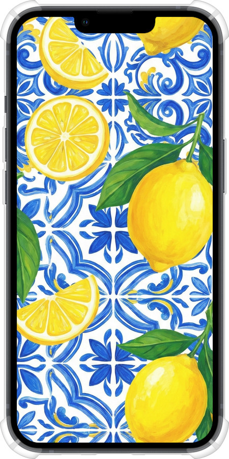 Силіконовий протиударний с посиленими кутами чехол Grocery Girl Italian Summer для Apple iPhone 13 - 6766sp-2374 изображение 