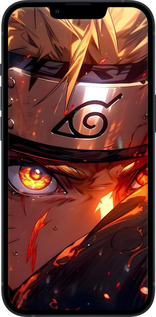 Силиконовый чехол Наруто для Apple iPhone 13 - 6277u-2374 изображение 