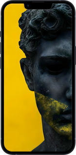 Силиконовый чехол Статуя арт для Apple iPhone 13 - 6330u-2374 изображение 