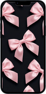 TPU чехол Coquette Ribbons Dark Coquette для Apple iPhone 14 Plus - 6767b-2645 изображение 