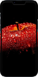 3D пластиковый матовый чехол Яблоко для Apple iPhone 14 Plus - 6022m-2645 изображение 