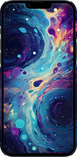 3D пластиковый матовый чехол Арт акварель для Apple iPhone 14 Plus - 6329m-2645 изображение 