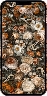 3D пластиковый матовый чехол В стиле барокко-мрачный для Apple iPhone 14 Plus - 6404m-2645 изображение 