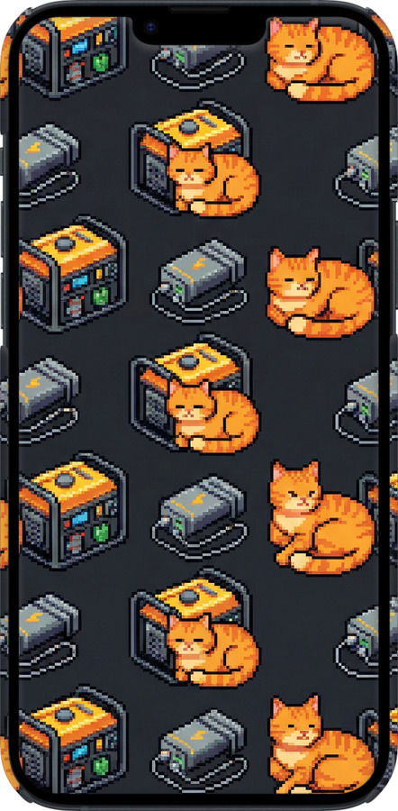 3D пластиковый матовый чехол Autonomous Zone для Apple iPhone 14 Plus - 6771m-2645 изображение 