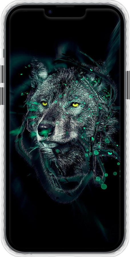 Чехол Bumper MagSafe чехол Wolf для Apple iPhone 14 Plus - 6610pm-2645 изображение 