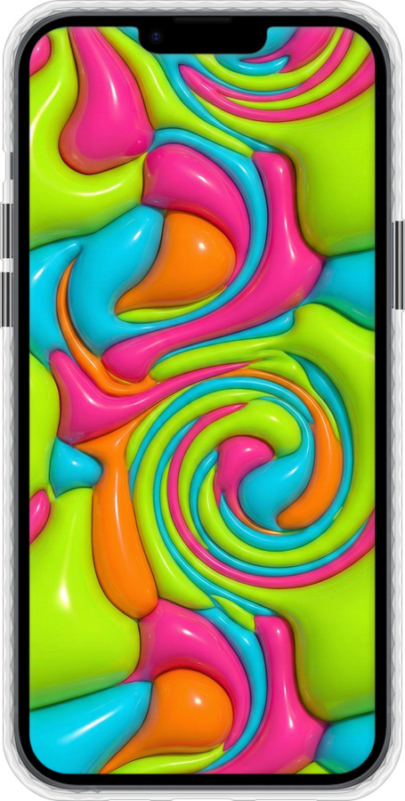 Чохол Bumper чехол Y2K Jelly Dream для Apple iPhone 14 Plus - 6780pc-2645 изображение 