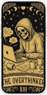 Силикон с усиленными углами чехол The Overthinker для Apple iPhone 14 Plus - 6774sp-2645 изображение 