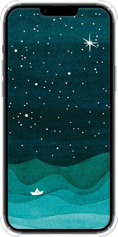 Силіконовий протиударний с посиленими кутами чехол № 5412 для Apple iPhone 14 Plus - 5412sp-2645 изображение 