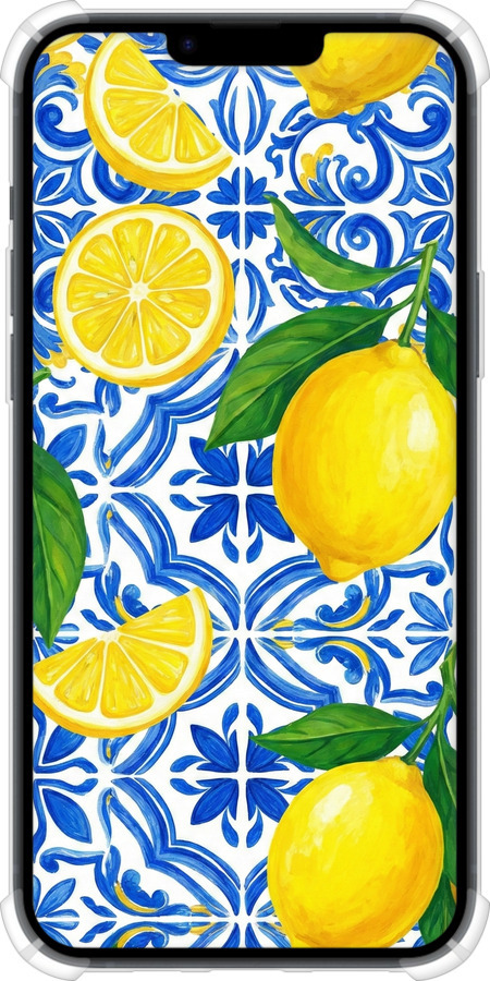 Силіконовий протиударний с посиленими кутами чехол Grocery Girl Italian Summer для Apple iPhone 14 Plus - 6766sp-2645 изображение 