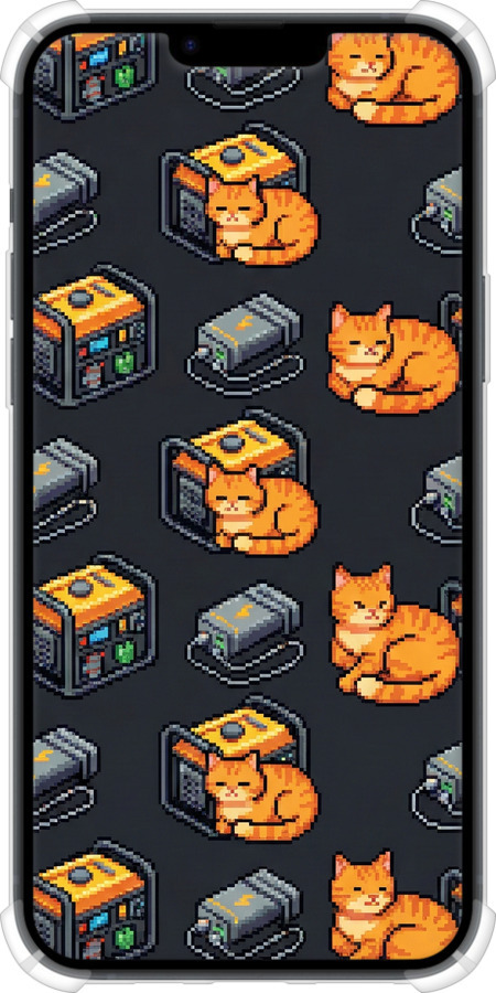 Силикон с усиленными углами чехол Autonomous Zone для Apple iPhone 14 Plus - 6771sp-2645 изображение 