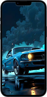 Силіконовий чехол Форд мустанг для Apple iPhone 14 Plus - 6374u-2645 изображение 