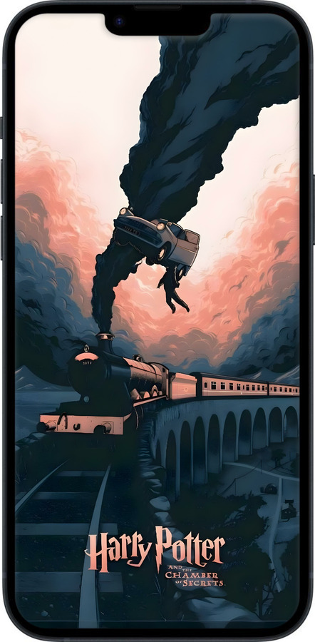 Силиконовый чехол Гарри Поттер для Apple iPhone 14 Plus - 6331u-2645 изображение 