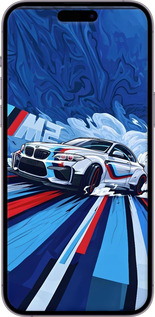 TPU чехол БМВ для Apple iPhone 14 Pro Max - 6292b-2667 изображение 