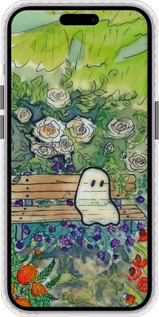 Чохол Bumper чехол Сумний привид для Apple iPhone 14 Pro Max - 6403pc-2667 изображение 