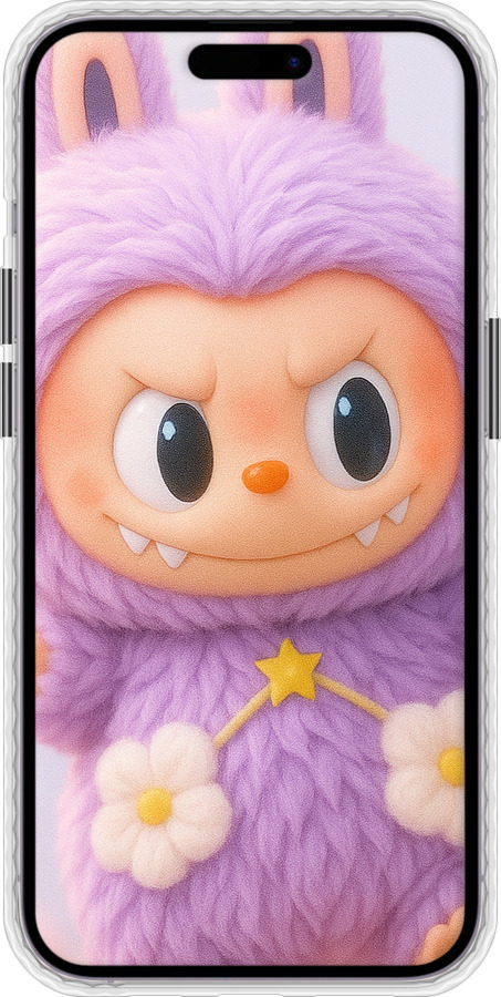 Чехол Bumper чехол Лабубу для Apple iPhone 14 Pro Max - 6708pc-2667 изображение 