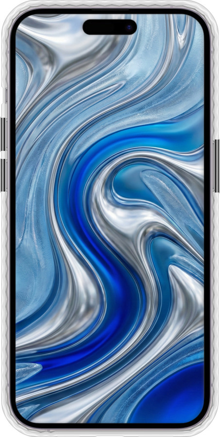 Чехол Bumper чехол Liquid Chrome для Apple iPhone 14 Pro Max - 6781pc-2667 изображение 