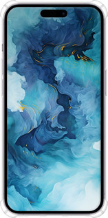 Силикон с усиленными углами чехол Акварель для Apple iPhone 14 Pro Max - 6320sp-2667 изображение 