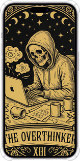 Силикон с усиленными углами чехол The Overthinker для Apple iPhone 14 Pro Max - 6774sp-2667 изображение 