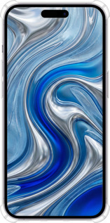 Силикон с усиленными углами чехол Liquid Chrome для Apple iPhone 14 Pro Max - 6781sp-2667 изображение 