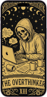 Силиконовый чехол The Overthinker для Apple iPhone 14 Pro Max - 6774u-2667 изображение 