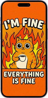 Силіконовий чехол Funny Cat для Apple iPhone 14 Pro Max - 6786u-2667 изображение 