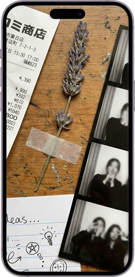 Силиконовый чехол Aesthetic Scrapbook Collage для Apple iPhone 14 Pro Max - 6773u-2667 изображение 