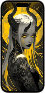 TPU чехол Аниме демон 2 для Apple iPhone 14 Pro - 6309b-2646 изображение 
