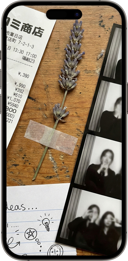 TPU чехол Aesthetic Scrapbook Collage для Apple iPhone 14 Pro - 6773b-2646 изображение 