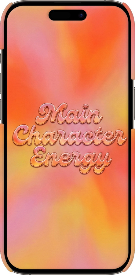 3D пластиковий матовий чехол Aura Gradient Main Character Energy Aesthetic Y2K для Apple iPhone 14 Pro - 6783m-2646 изображение 