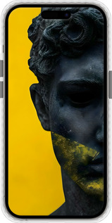 Чохол Bumper чехол Статуя арт для Apple iPhone 14 Pro - 6330pc-2646 изображение 