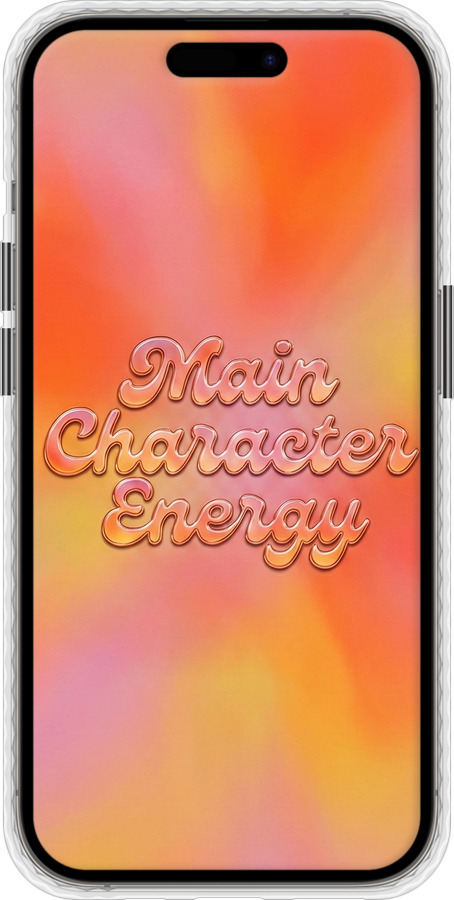 Чохол Bumper чехол Aura Gradient Main Character Energy Aesthetic Y2K для Apple iPhone 14 Pro - 6783pc-2646 изображение 
