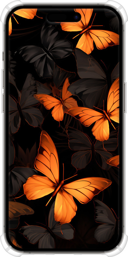 Силикон с усиленными углами чехол Чехол для телефона для Apple iPhone 14 Pro - 5956sp-2646 изображение 