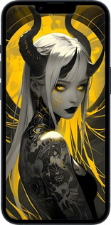 TPU чехол Аніме демон 2 для Apple iPhone 14 - 6309b-2648 изображение 